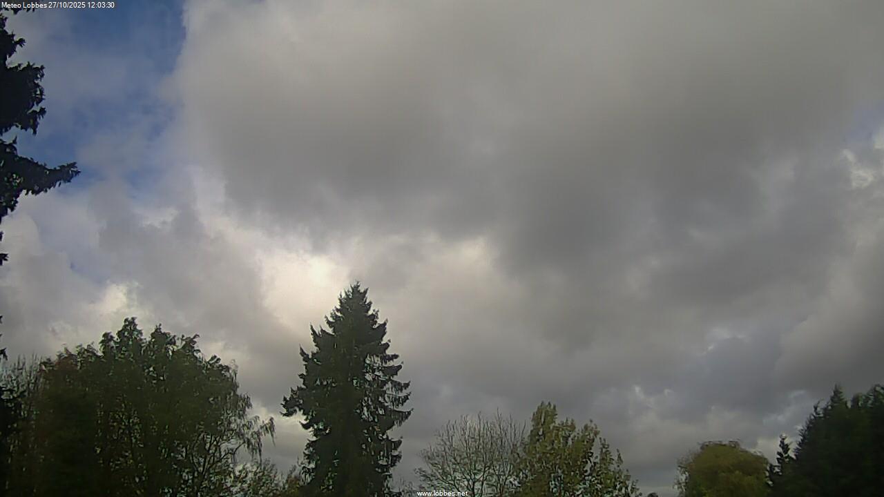 Météo Lobbes webcam 2025-10-27