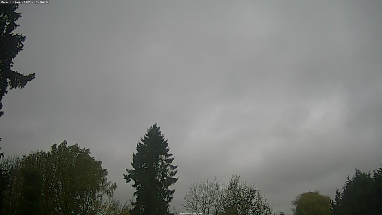 M&eacute;t&eacute;o Lobbes webcam 2025-11-03