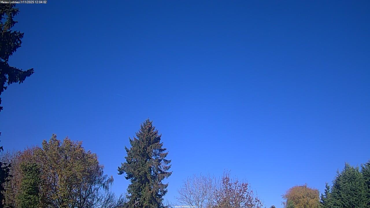 M&eacute;t&eacute;o Lobbes webcam 2025-11-07