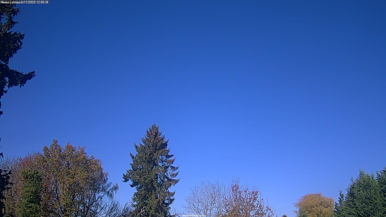 M&eacute;t&eacute;o Lobbes webcam 2025-11-08