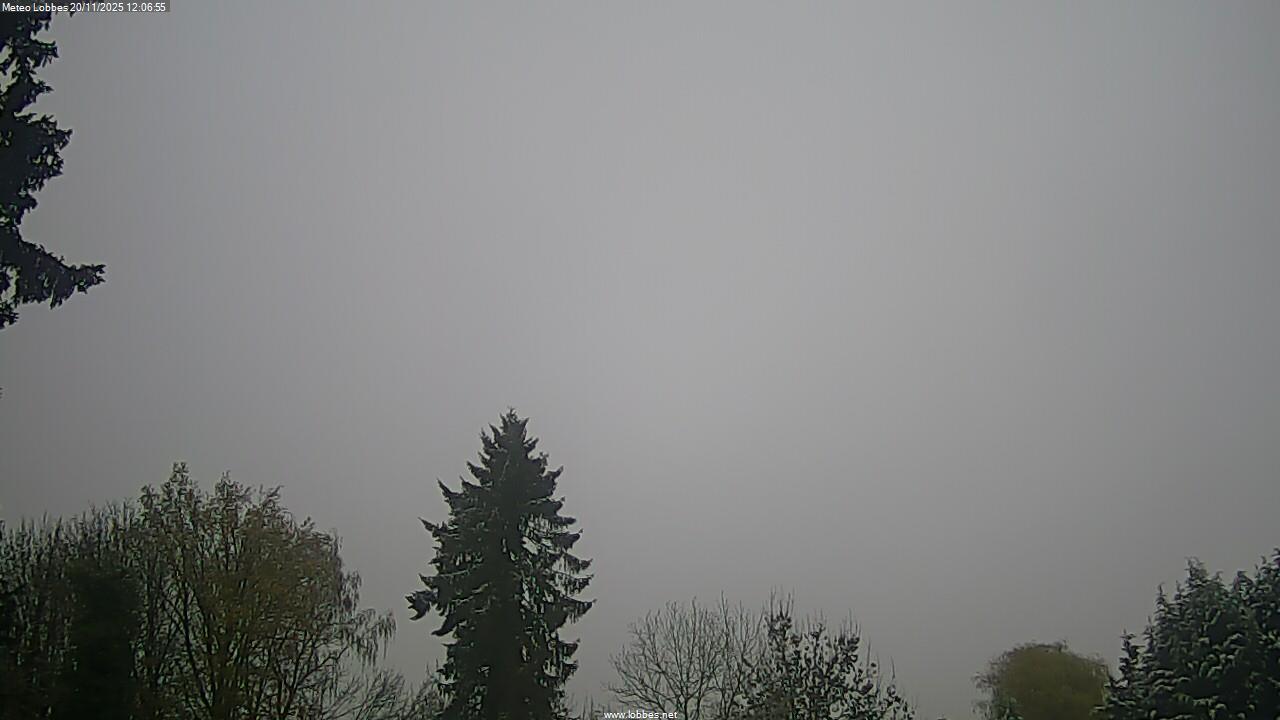 M&eacute;t&eacute;o Lobbes webcam 2025-11-20