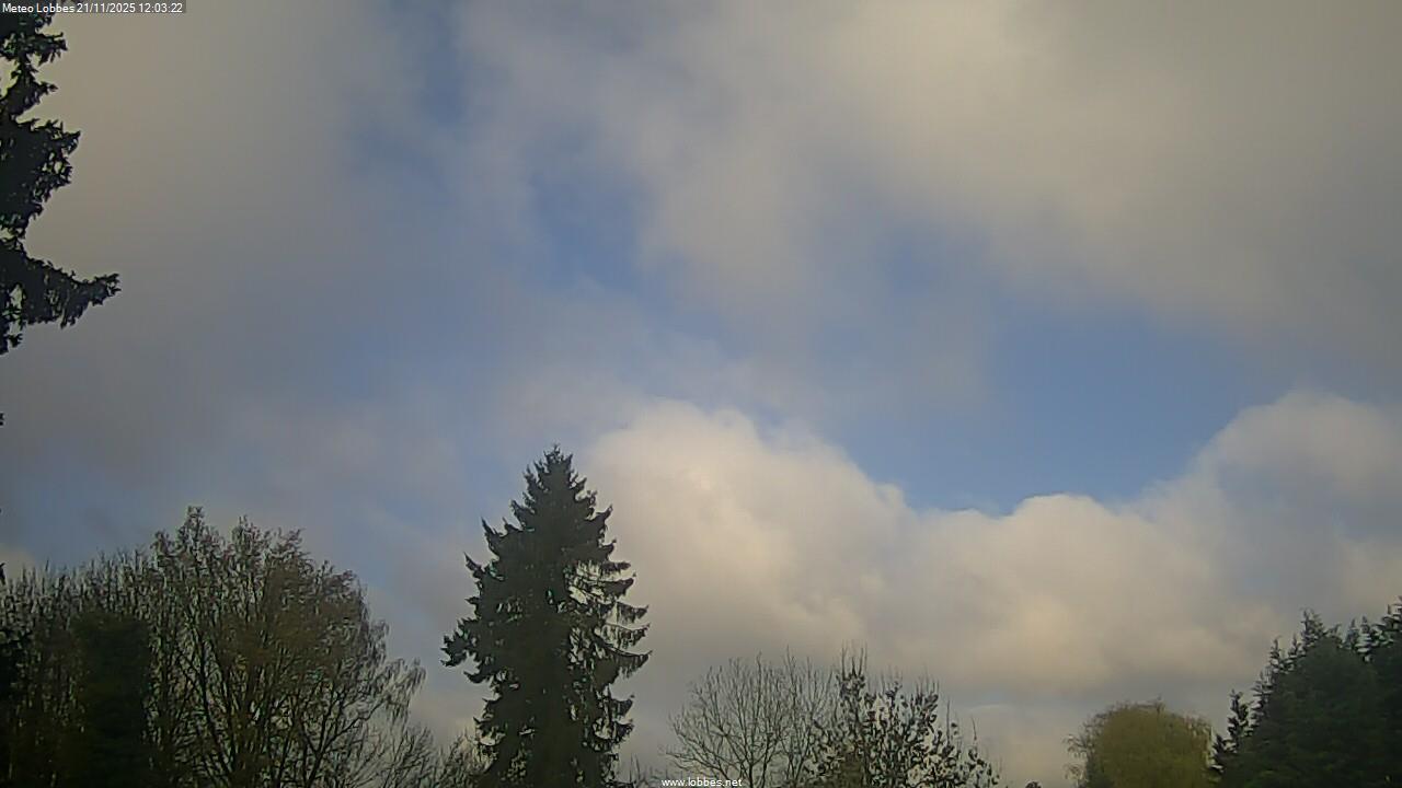 M&eacute;t&eacute;o Lobbes webcam 2025-11-21