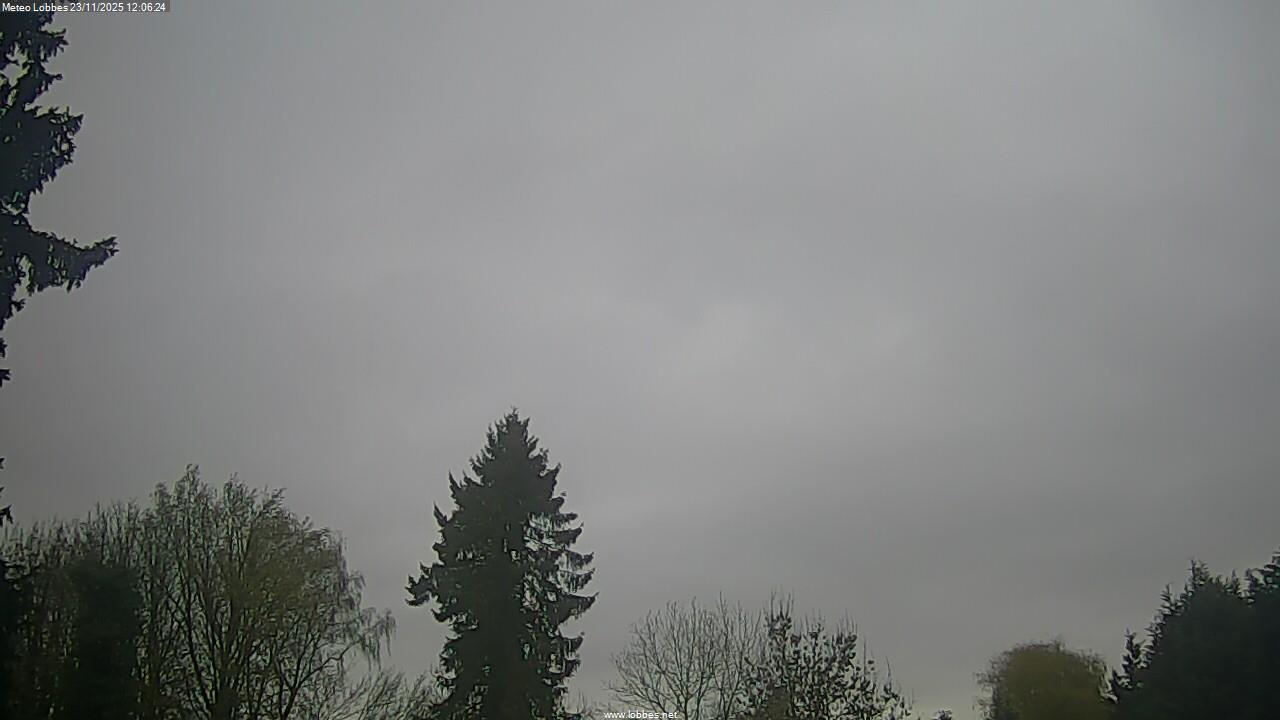 M&eacute;t&eacute;o Lobbes webcam 2025-11-23