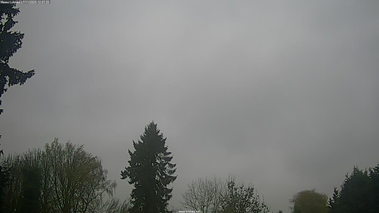 M&eacute;t&eacute;o Lobbes webcam 2025-11-27