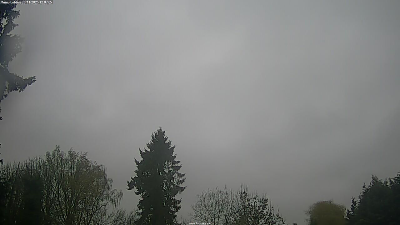 M&eacute;t&eacute;o Lobbes webcam 2025-11-28