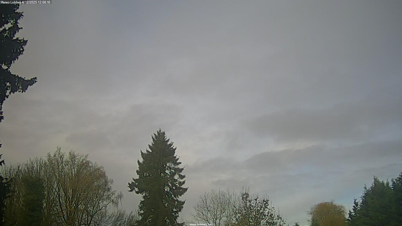 M&eacute;t&eacute;o Lobbes webcam 2025-12-04