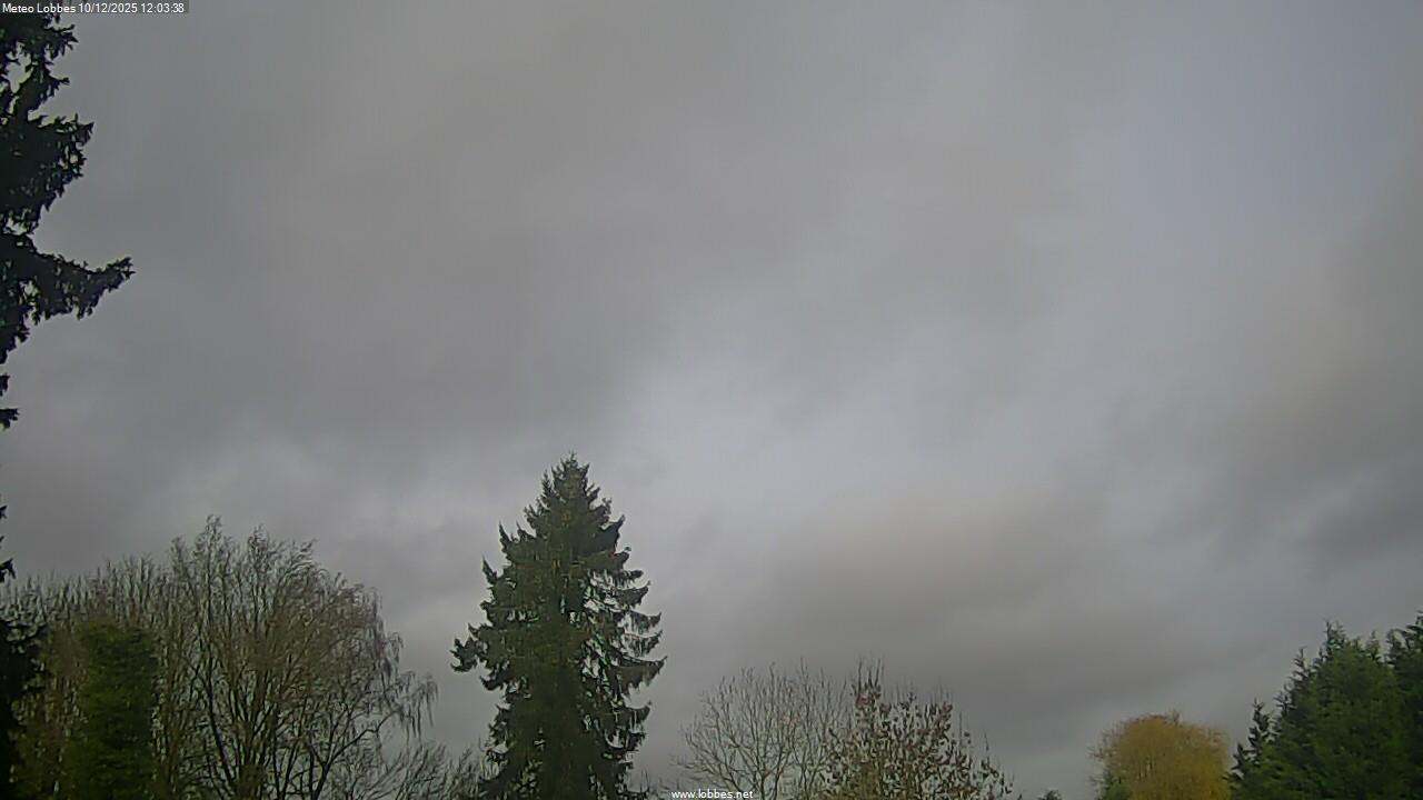 M&eacute;t&eacute;o Lobbes webcam 2025-12-10