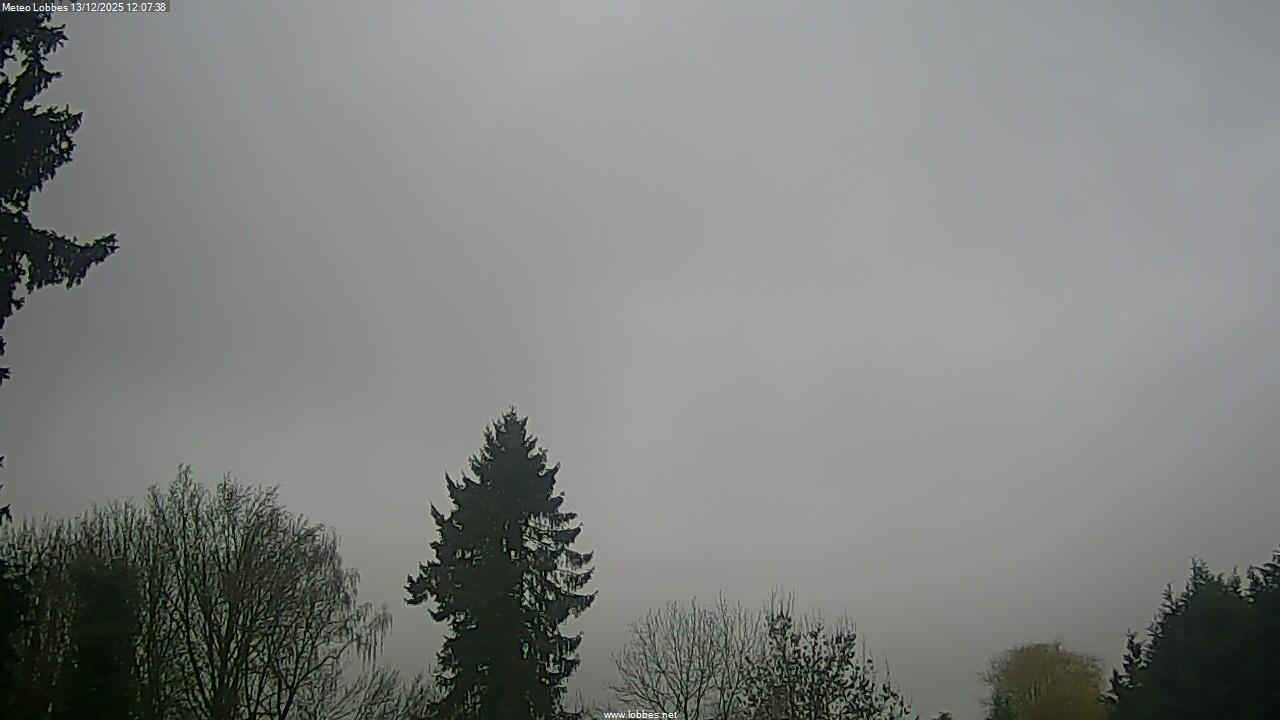 M&eacute;t&eacute;o Lobbes webcam 2025-12-13