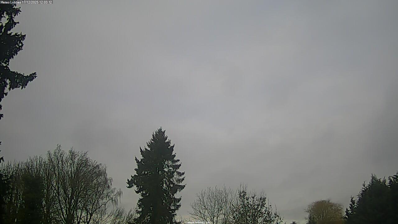 M&eacute;t&eacute;o Lobbes webcam 2025-12-17