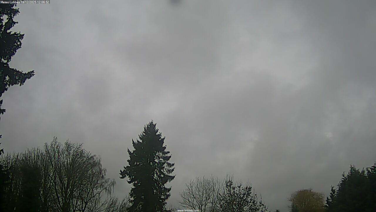 M&eacute;t&eacute;o Lobbes webcam 2025-12-19