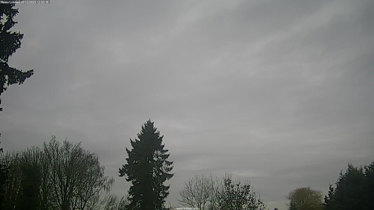 M&eacute;t&eacute;o Lobbes webcam 2025-12-20