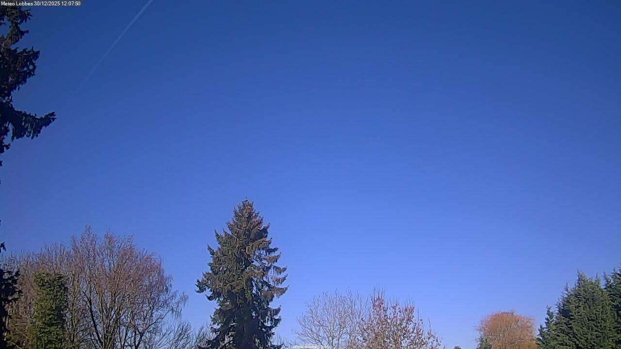M&eacute;t&eacute;o Lobbes webcam 2025-12-30