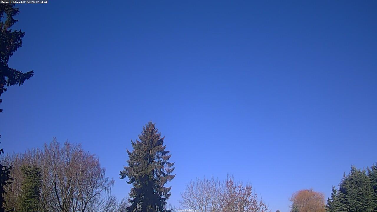 M&eacute;t&eacute;o Lobbes webcam 2026-01-04