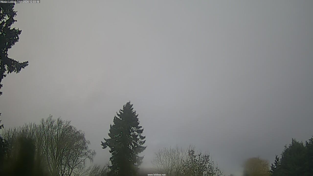 M&eacute;t&eacute;o Lobbes webcam 2026-01-07