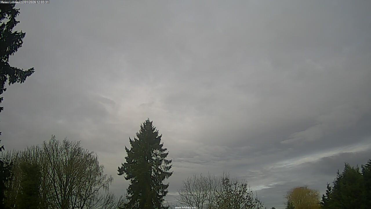 M&eacute;t&eacute;o Lobbes webcam 2026-01-22