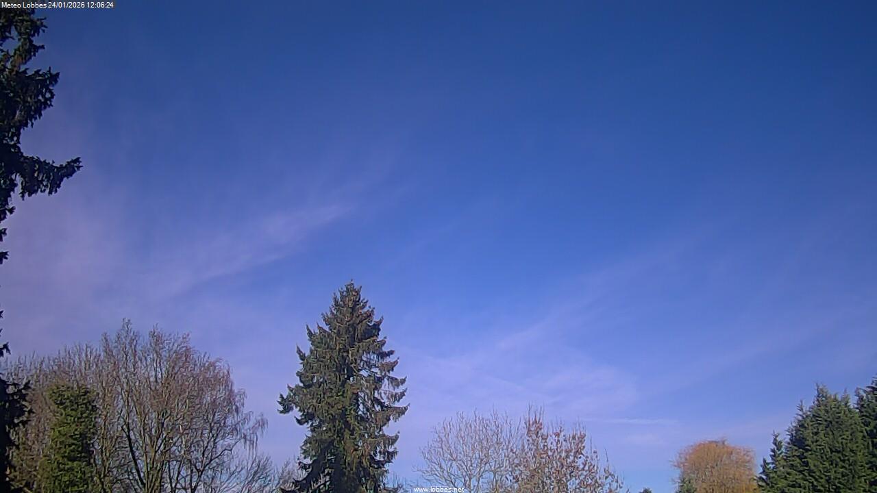 M&eacute;t&eacute;o Lobbes webcam 2026-01-24