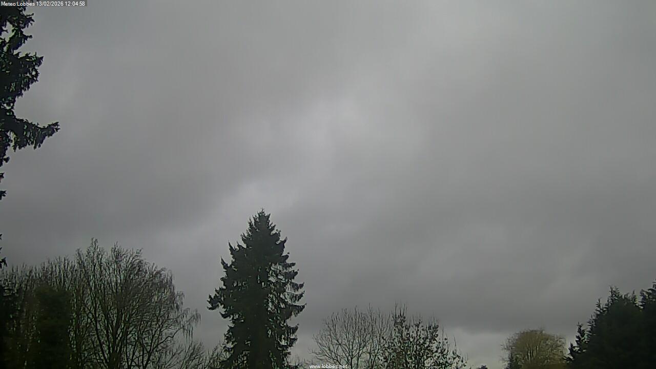 M&eacute;t&eacute;o Lobbes webcam 2026-02-13