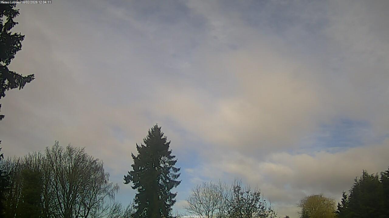 M&eacute;t&eacute;o Lobbes webcam 2026-02-16