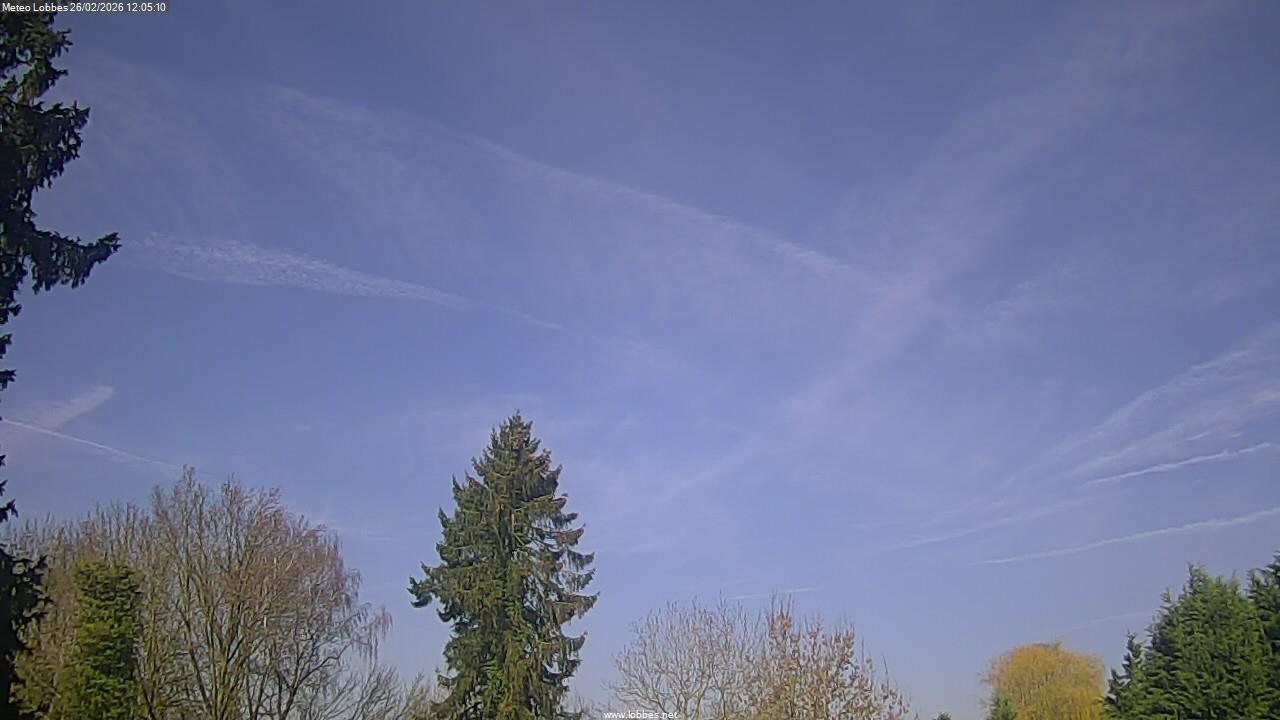 M&eacute;t&eacute;o Lobbes webcam 2026-02-26
