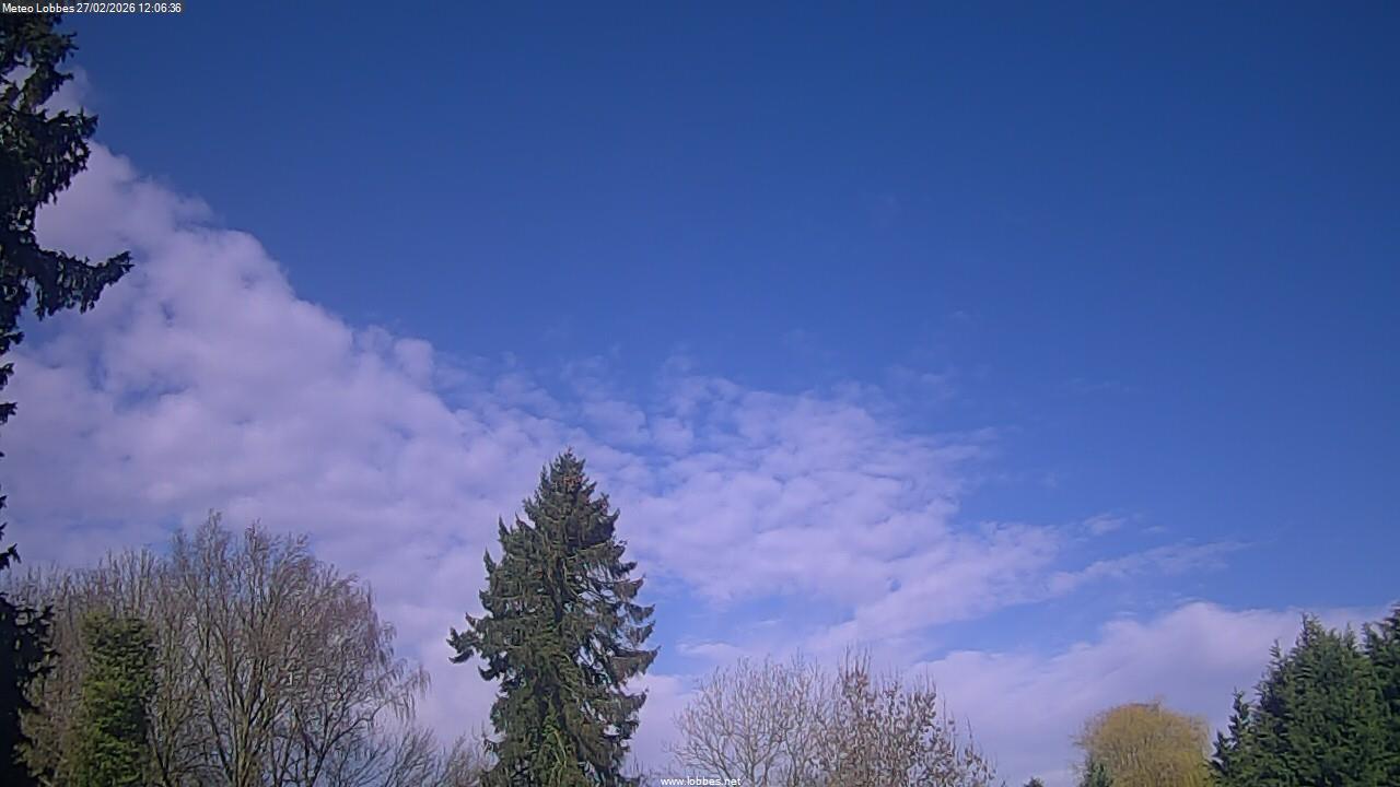 M&eacute;t&eacute;o Lobbes webcam 2026-02-27