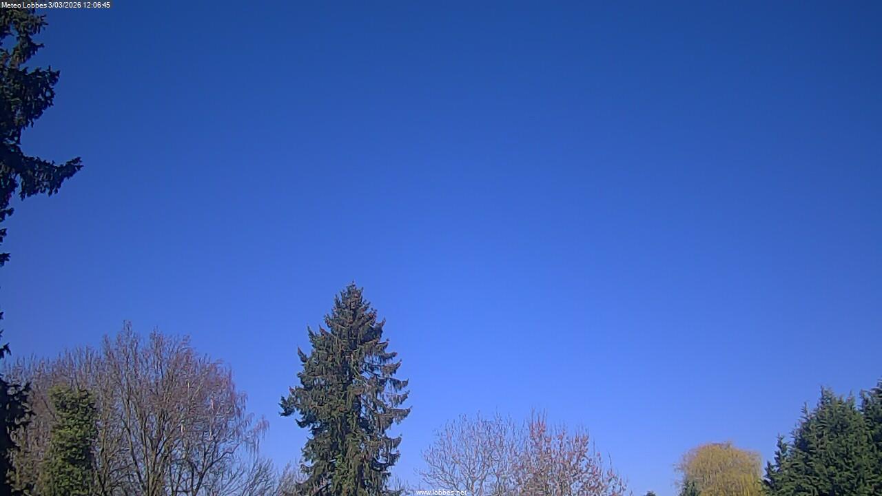 M&eacute;t&eacute;o Lobbes webcam 2026-03-03