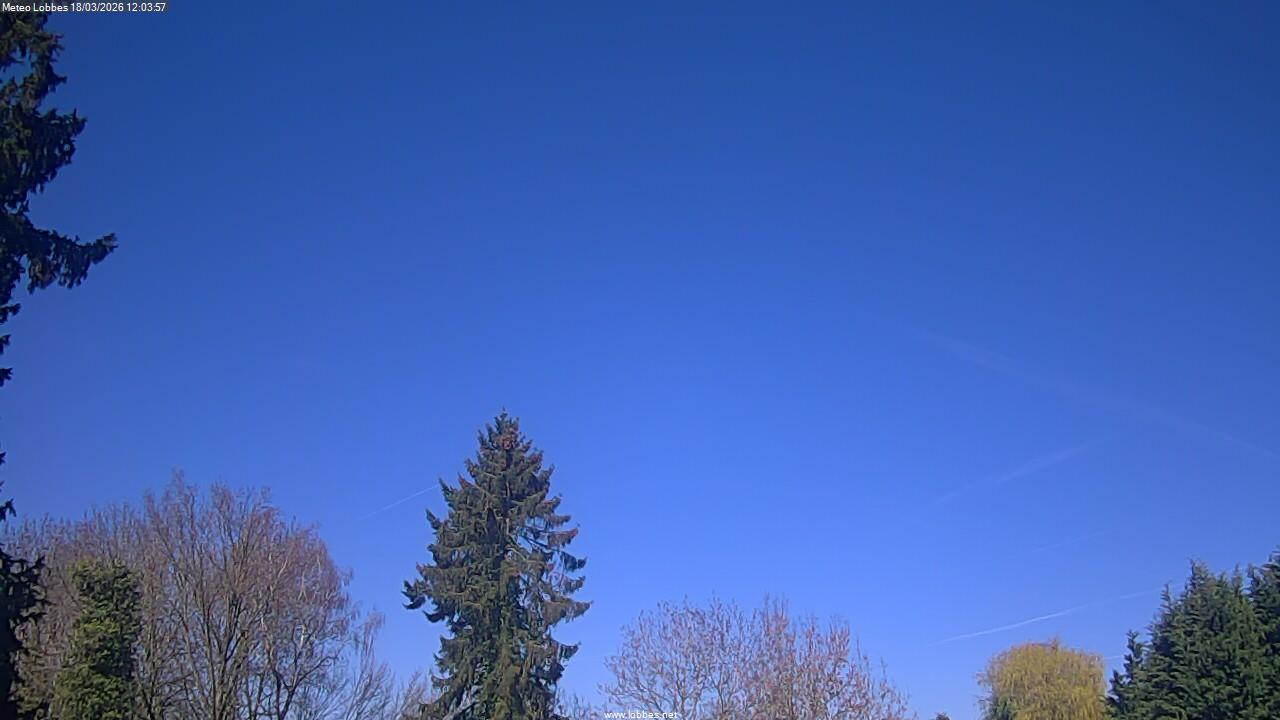 M&eacute;t&eacute;o Lobbes webcam 2026-03-18