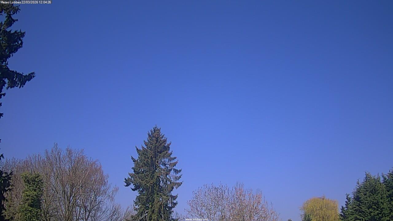 M&eacute;t&eacute;o Lobbes webcam 2026-03-22