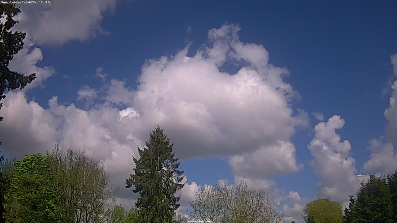 M&eacute;t&eacute;o Lobbes webcam 2026-04-19