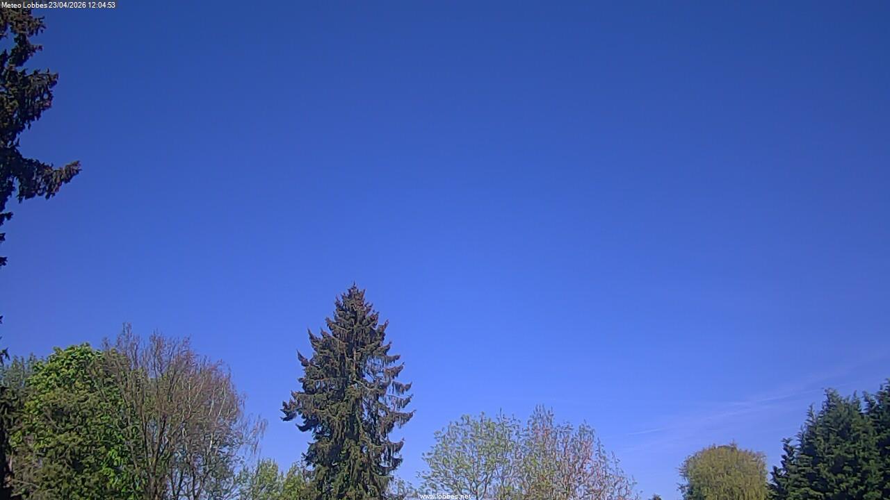 M&eacute;t&eacute;o Lobbes webcam 2026-04-23