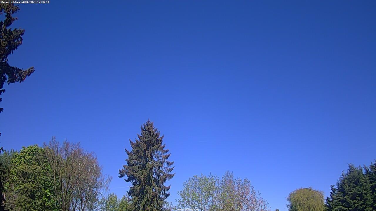 M&eacute;t&eacute;o Lobbes webcam 2026-04-24