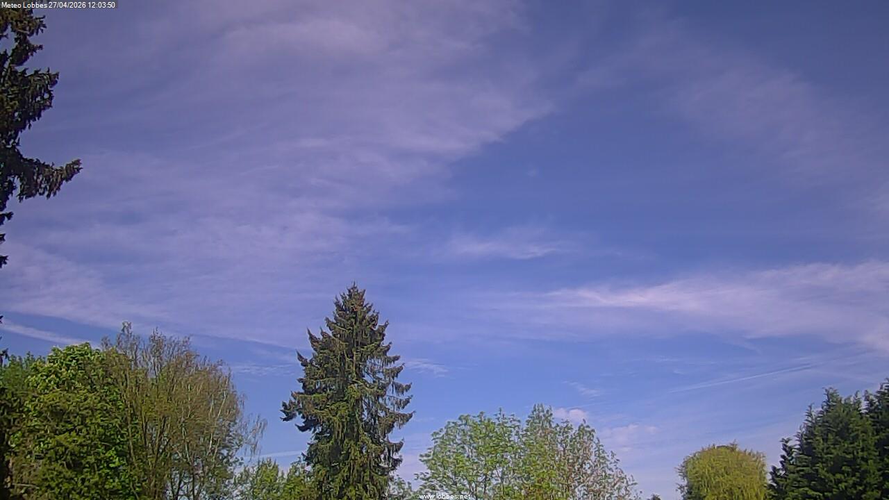 M&eacute;t&eacute;o Lobbes webcam 2026-04-27