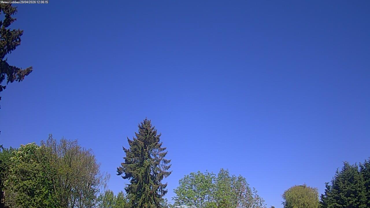 M&eacute;t&eacute;o Lobbes webcam 2026-04-29