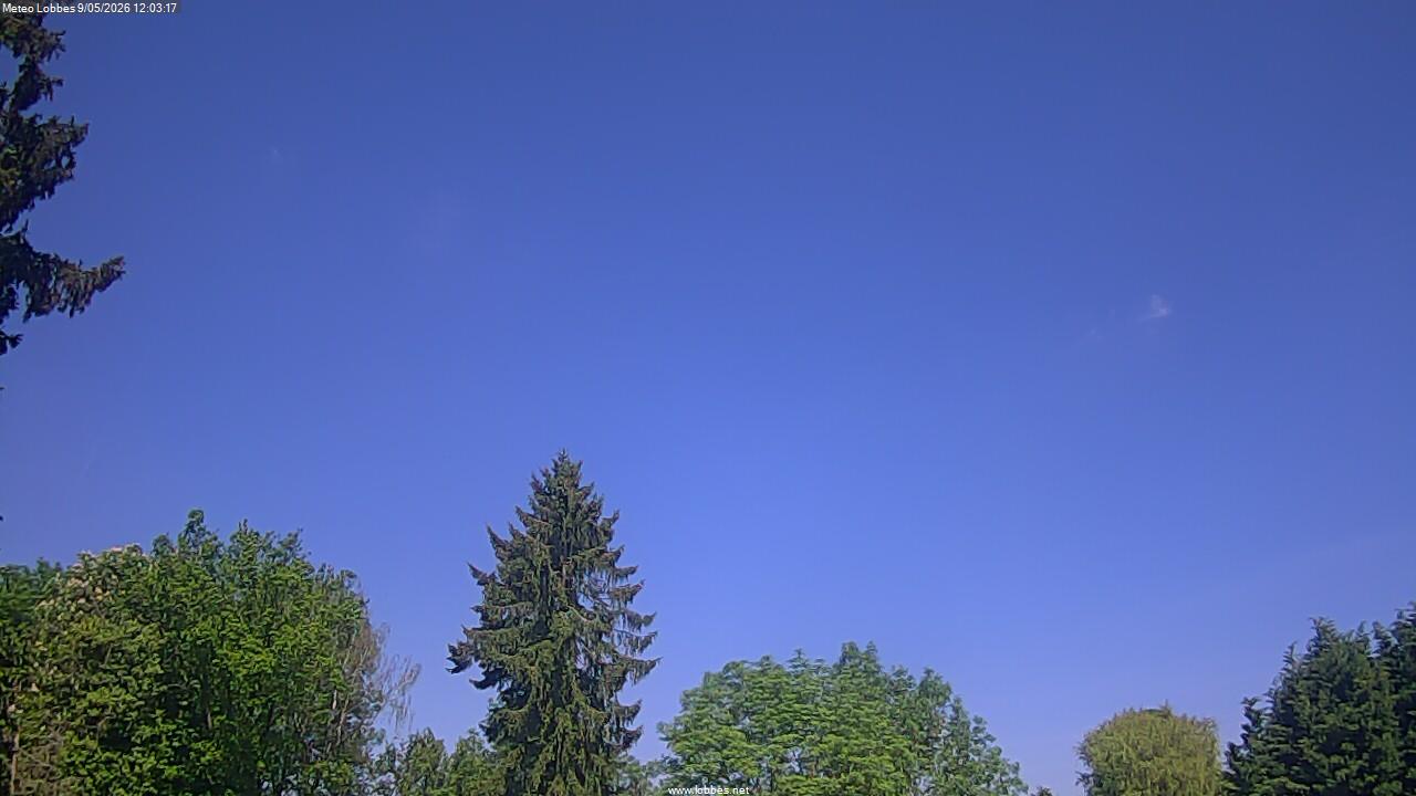 M&eacute;t&eacute;o Lobbes webcam 2026-05-09
