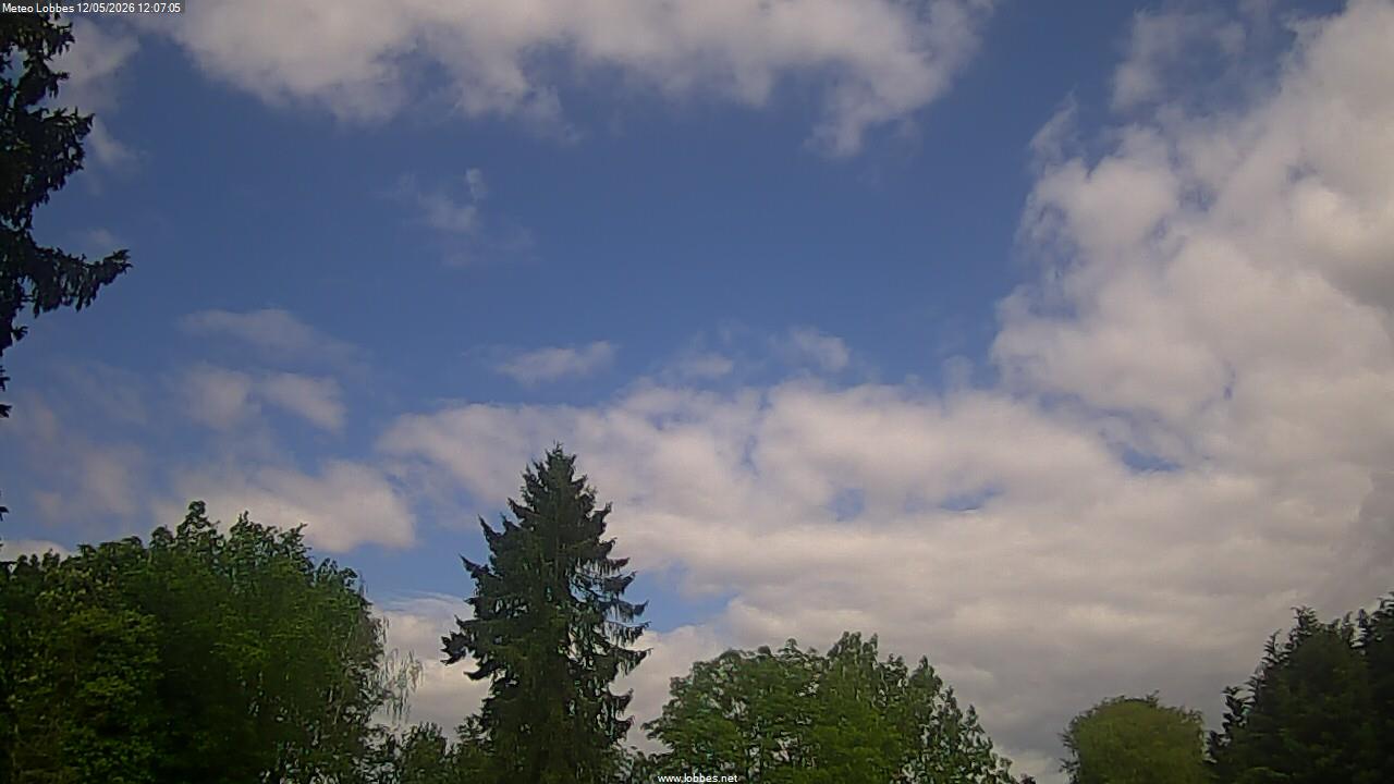 M&eacute;t&eacute;o Lobbes webcam 2026-05-12
