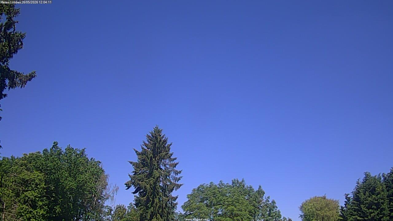 M&eacute;t&eacute;o Lobbes webcam 2026-05-26
