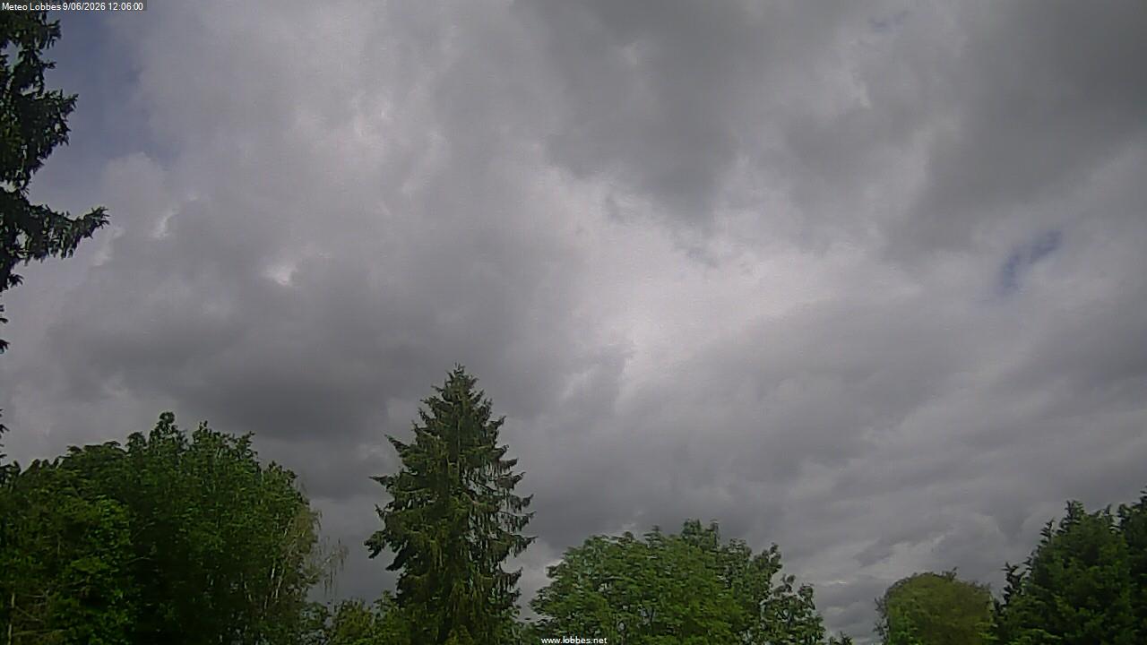 M&eacute;t&eacute;o Lobbes webcam 2026-06-09