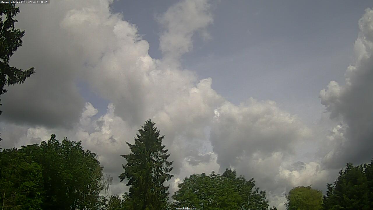 M&eacute;t&eacute;o Lobbes webcam 2026-06-11