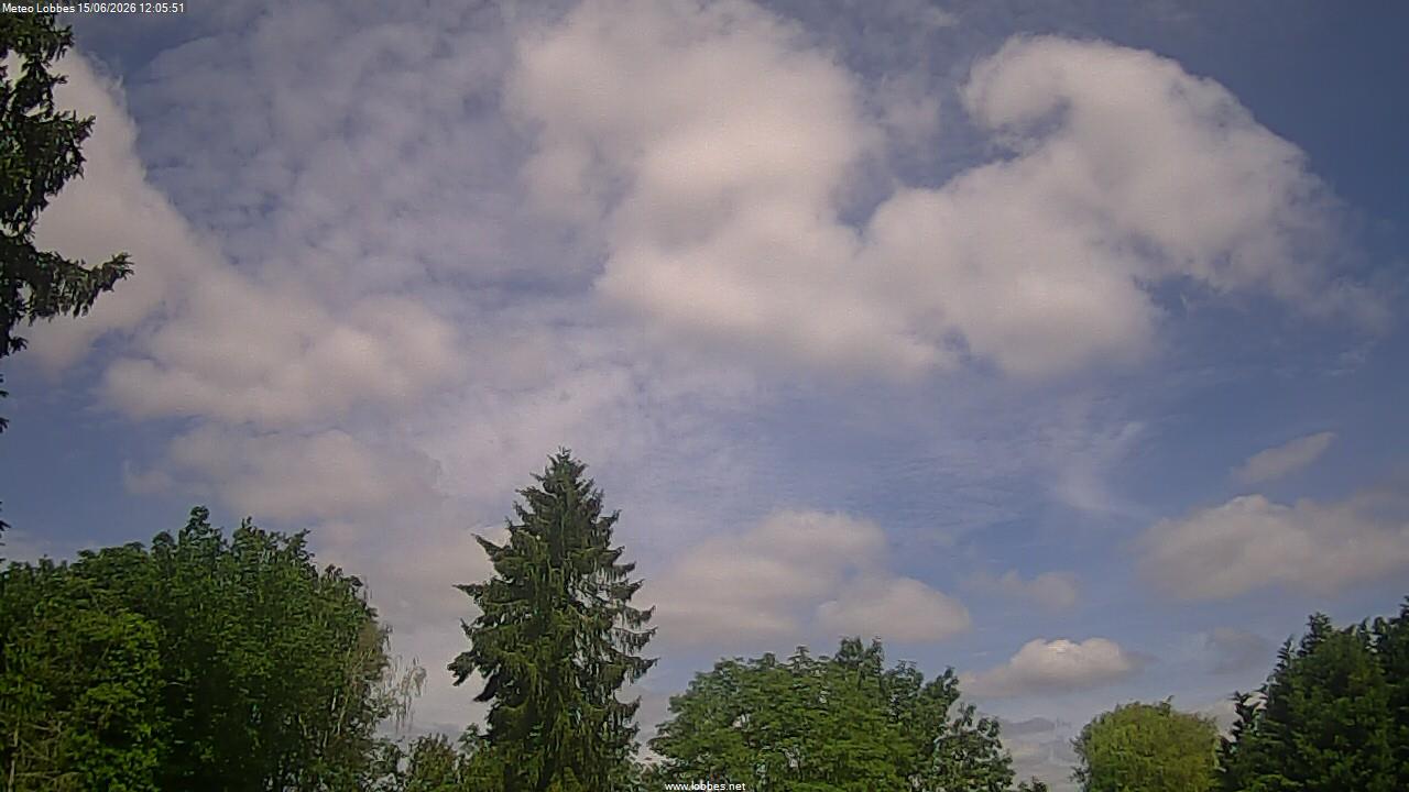 M&eacute;t&eacute;o Lobbes webcam 2026-06-15