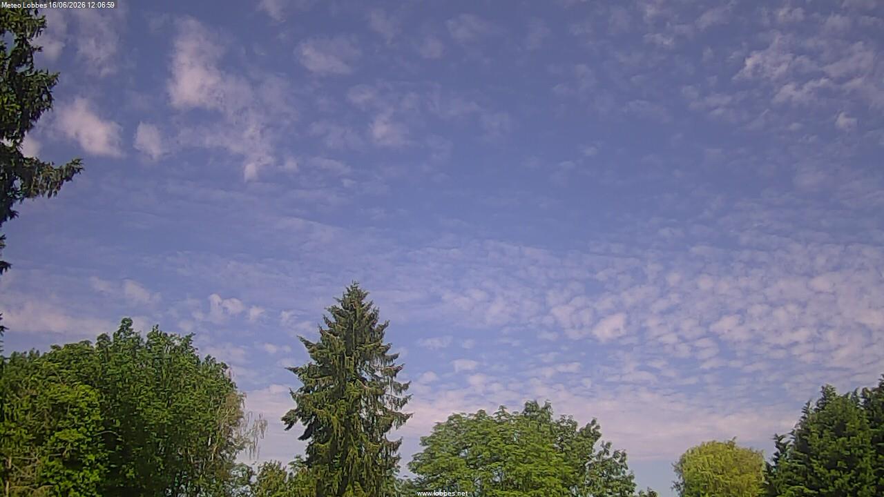 M&eacute;t&eacute;o Lobbes webcam 2026-06-16