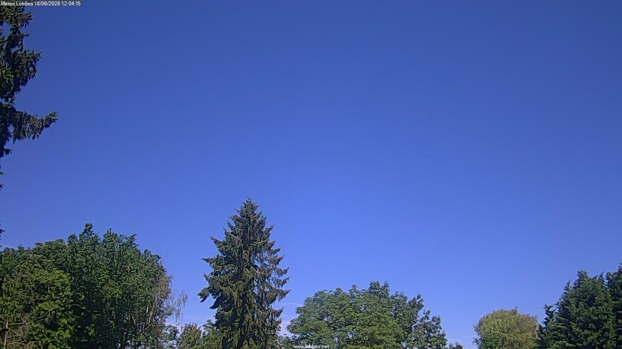 M&eacute;t&eacute;o Lobbes webcam 2026-06-18