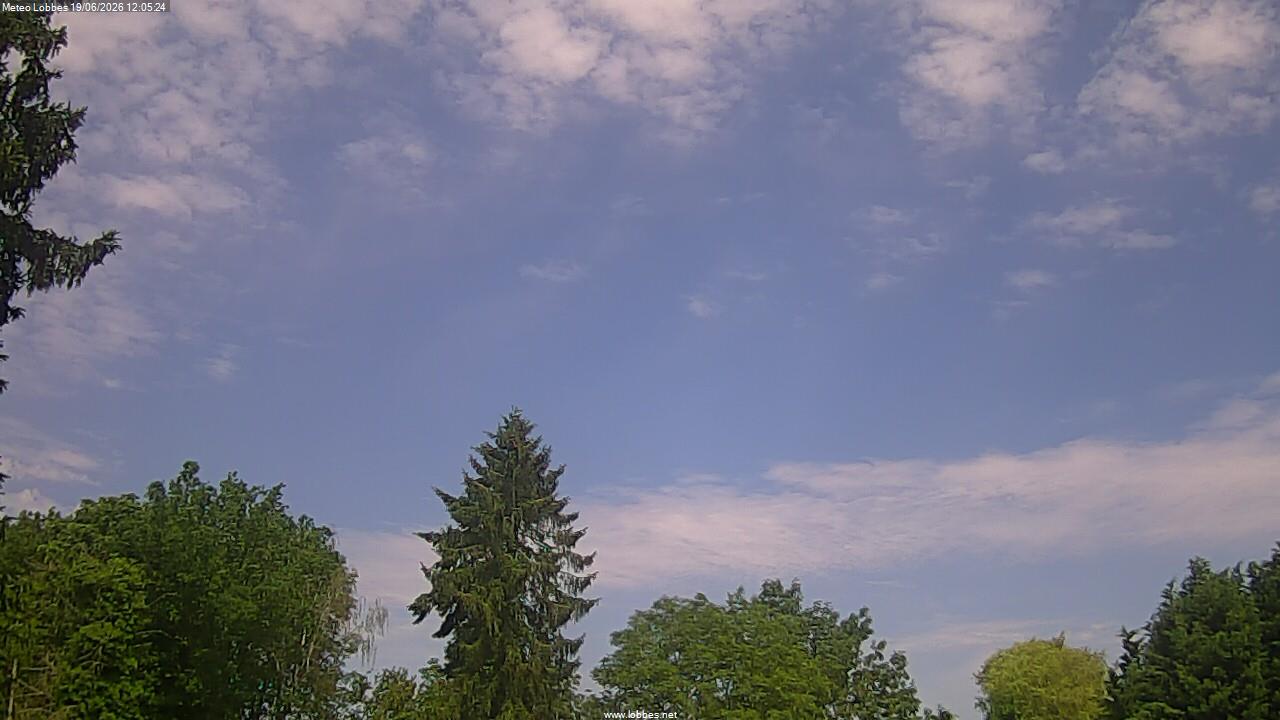 M&eacute;t&eacute;o Lobbes webcam 2026-06-19