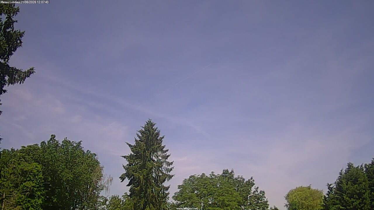 M&eacute;t&eacute;o Lobbes webcam 2026-06-21