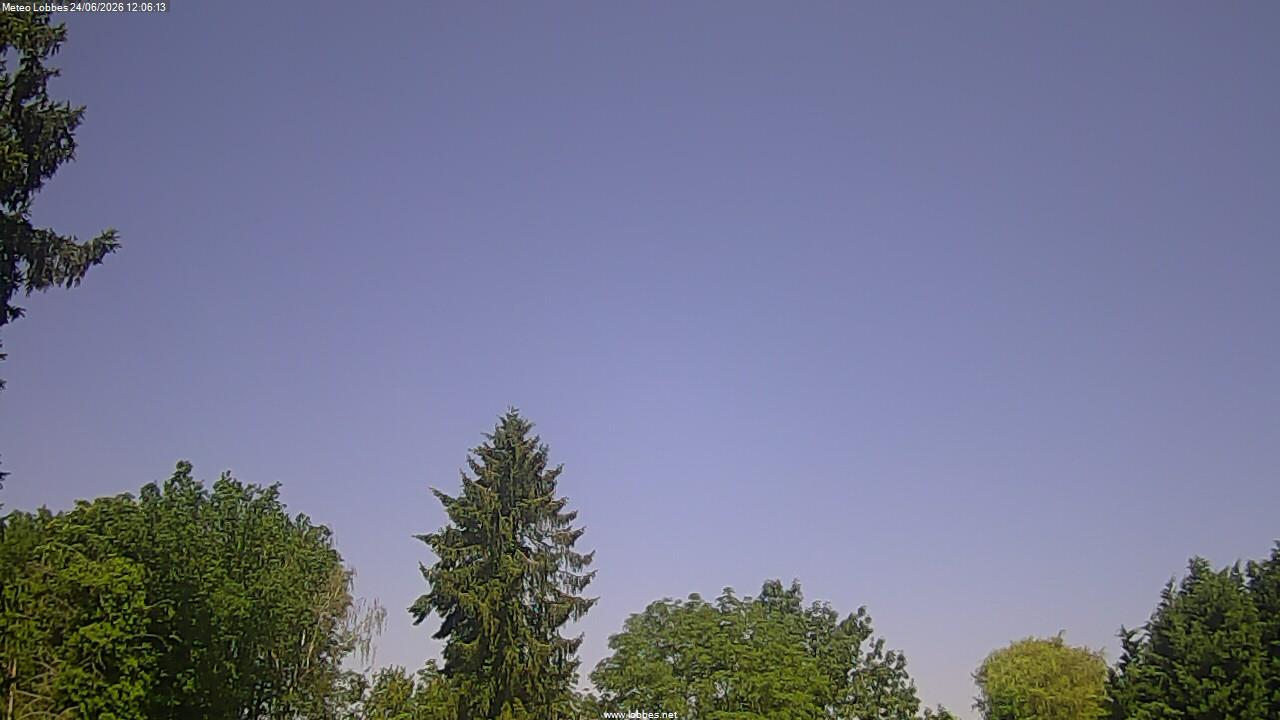 M&eacute;t&eacute;o Lobbes webcam 2026-06-24