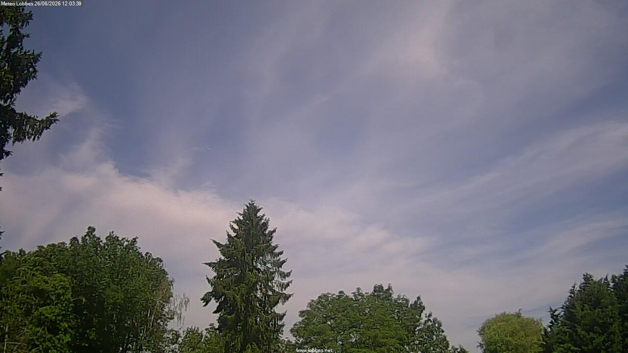 M&eacute;t&eacute;o Lobbes webcam 2026-06-26