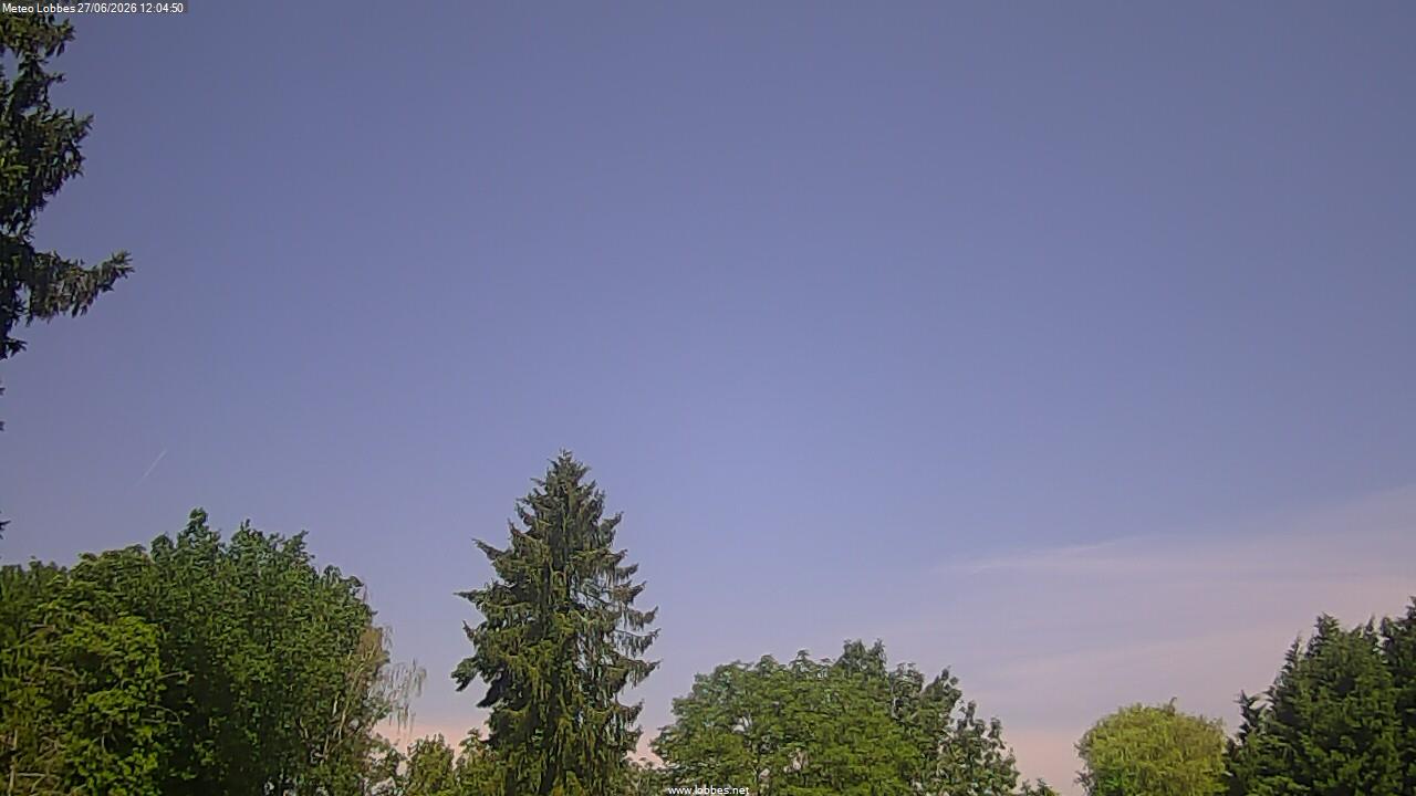 M&eacute;t&eacute;o Lobbes webcam 2026-06-27