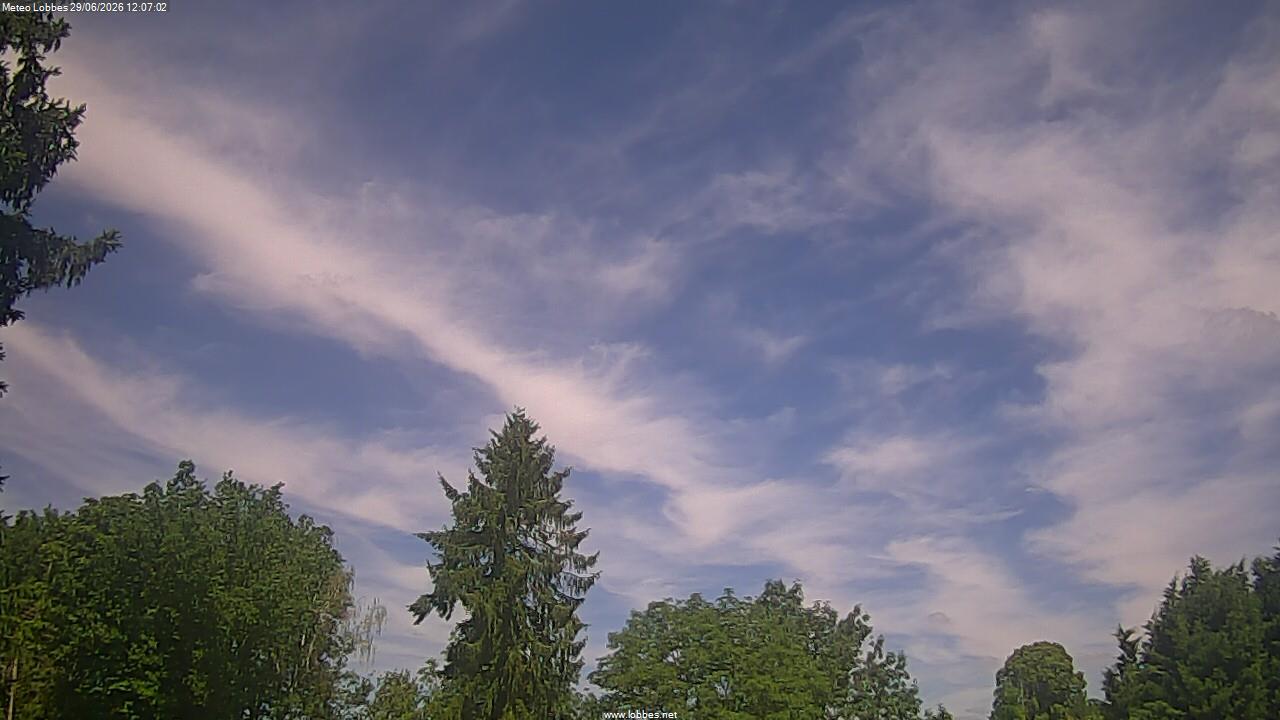 M&eacute;t&eacute;o Lobbes webcam 2026-06-29