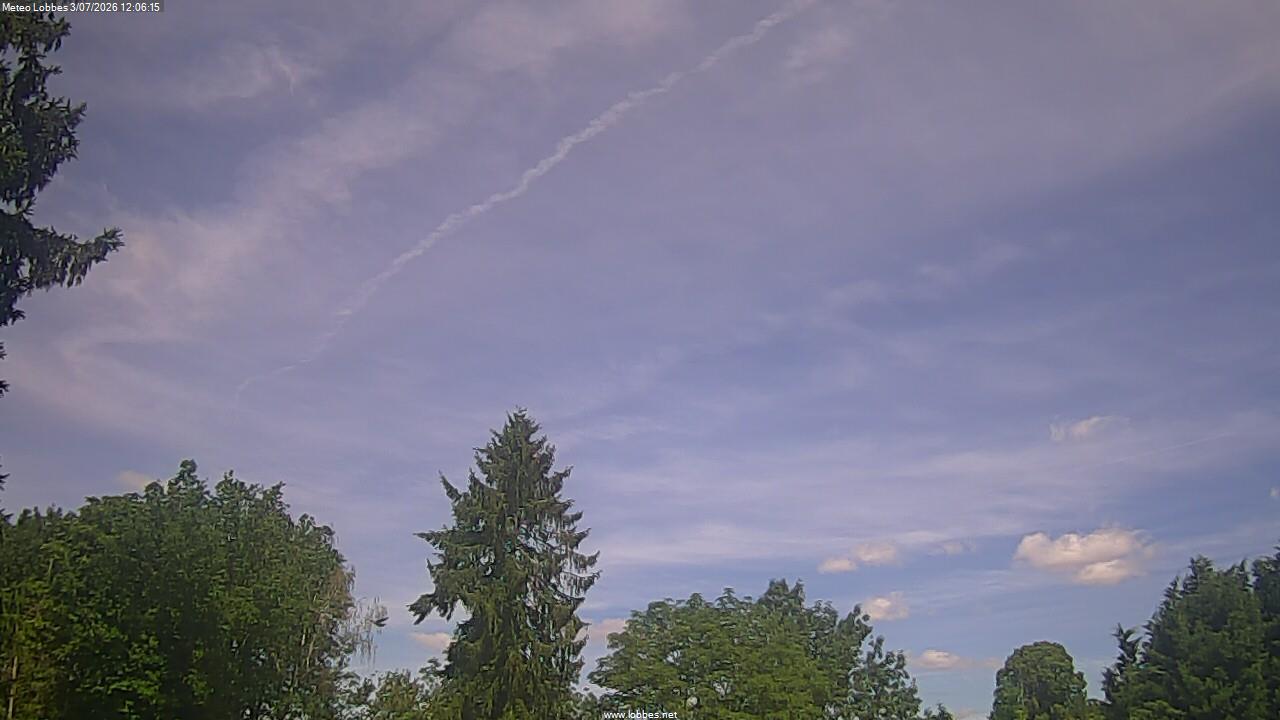 M&eacute;t&eacute;o Lobbes webcam 2026-07-03