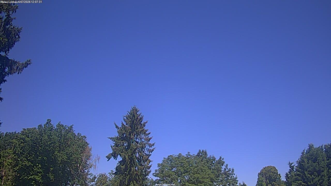 M&eacute;t&eacute;o Lobbes webcam 2026-07-04