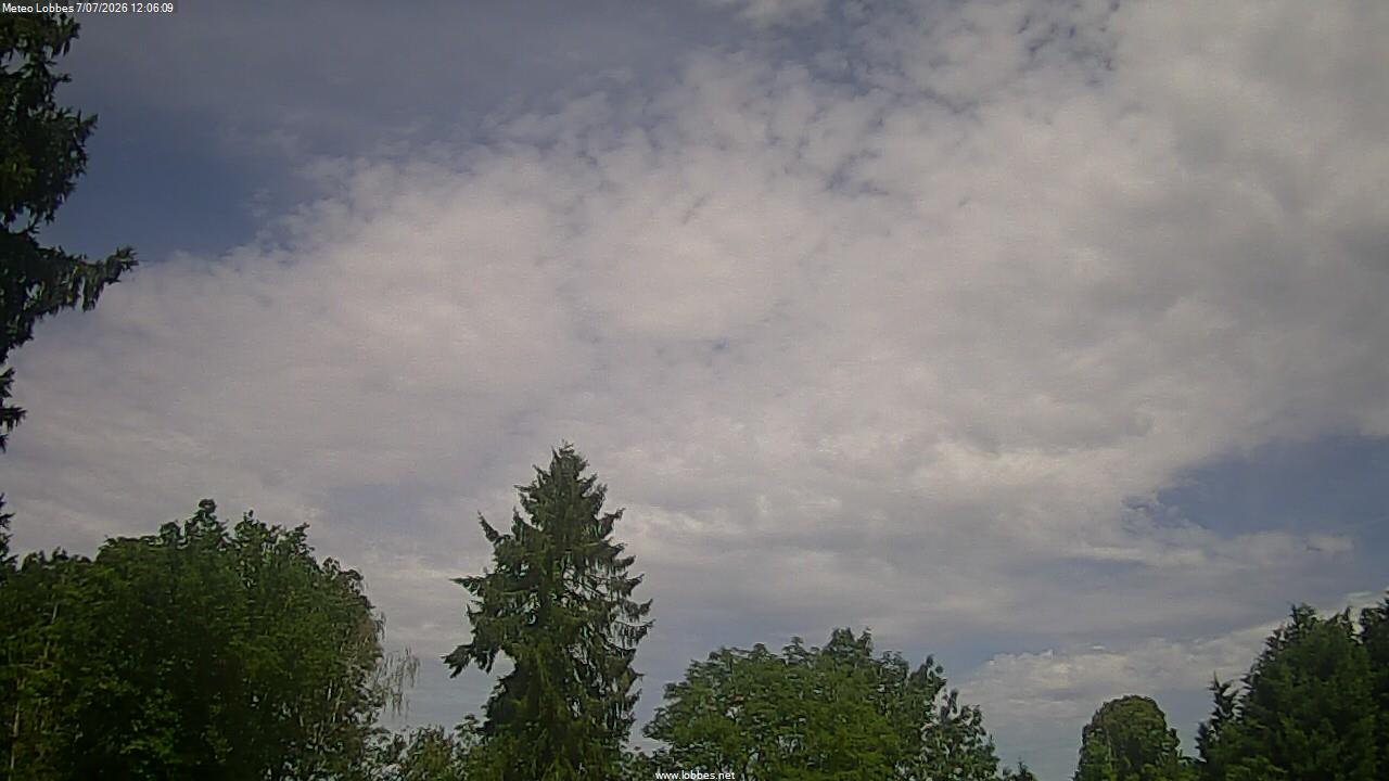M&eacute;t&eacute;o Lobbes webcam 2026-07-07
