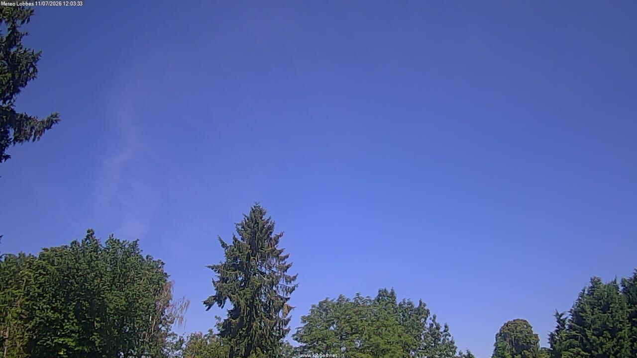 M&eacute;t&eacute;o Lobbes webcam 2026-07-11